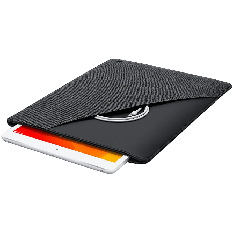 photo 3 - NATIVE UNION Чохол Stow Slim Sleeve  Сірий для iPad (7-го покоління)/iPad (8-го покоління)/iPad (9-го покоління)/iPad Air (3-го покоління)/iPad Air (4-го покоління)/iPad mini (6-го покоління)/iPad Pro 11 дюймів (1-го покоління)