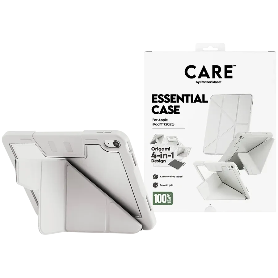 photo 2 - PANZERGLASS Smart Cover Essential Light Gray for iPad Pro 11 (M4)/Pro 11 (M5)