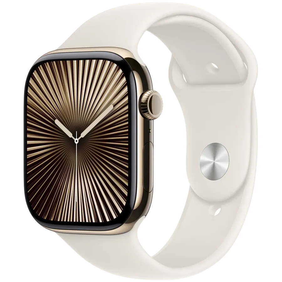 Apple 46mm Sport Band - S/M & M/L Band Extension Sport Band Сяюча зірка за Apple Watch 44 mmApple Watch 45 mmApple Watch 46 mmApple Watch 49 mm 44/46 mm – photo 2