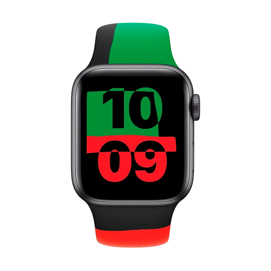 photo 3 - Curea APPLE Sport Band pentru Apple Watch 40mm, Regular, Black
