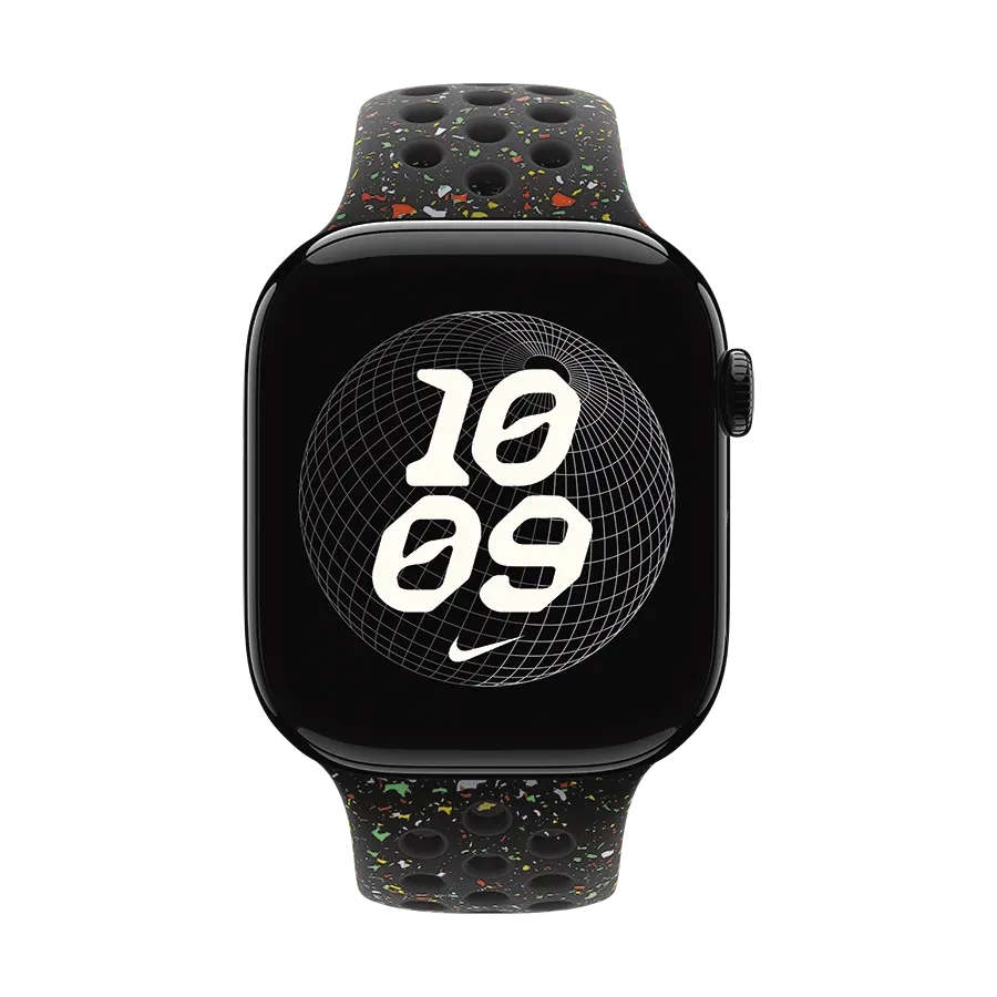 photo 3 - Apple 46mm Nike Sport Band Band Extension Nike Sport Band Midnight Black за Apple Watch 44 mmApple Watch 45 mmApple Watch 46 mmApple Watch 49 mm 44/45/46/49 mm