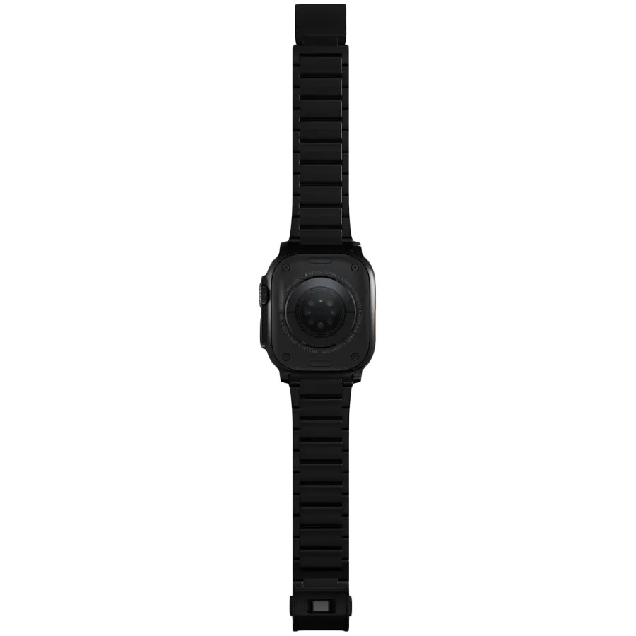 photo 5 - Ремешок NOMAD Titanium Band для Apple Watch, 46/49 mm, Чёрный
