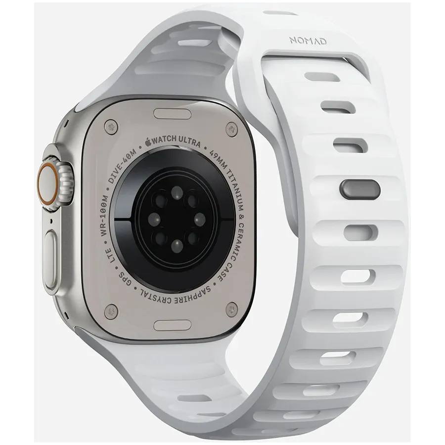 photo 2 - NOMAD Ремешок  for Apple Watch 46/49 mm, Белый