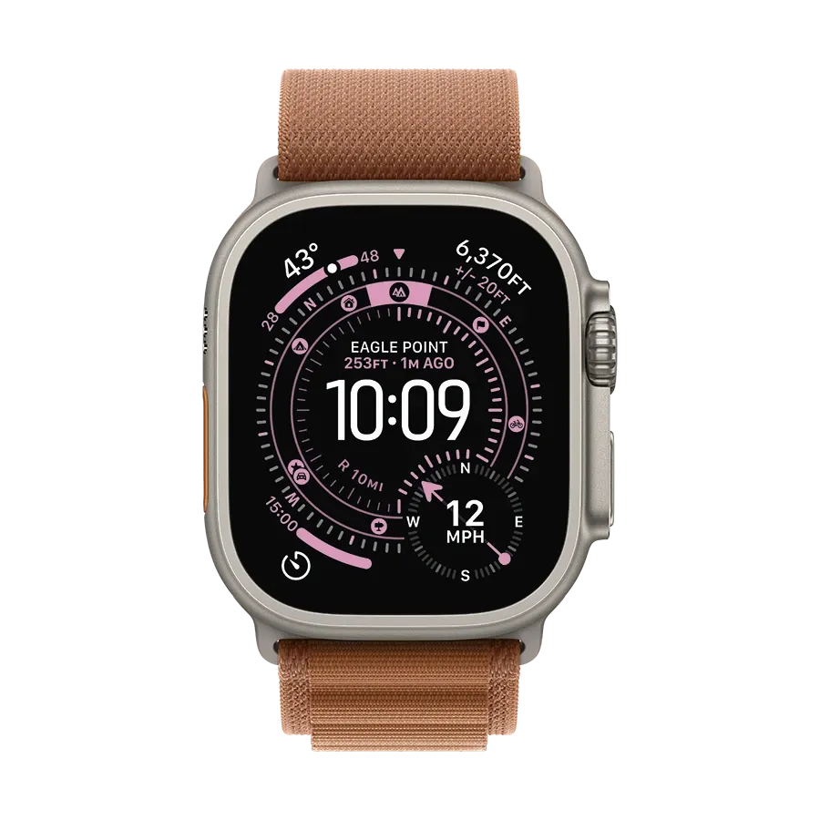 photo 2 - Apple 49mm Loop - Small Ремінець  for Apple Watch 44/45/46/49 mm, Size S, Terra Cotta