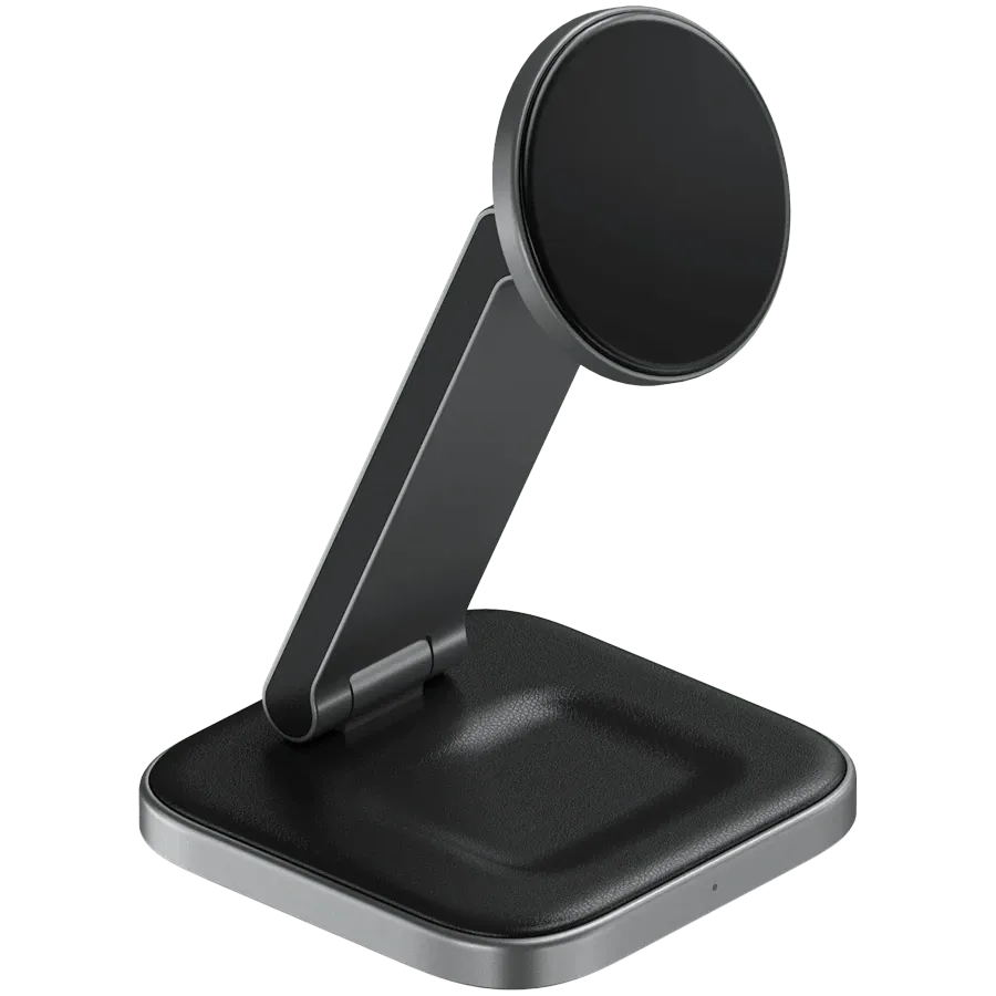 photo 1 - SATECHI Wireless Charger, 15 vatt, Space Gray