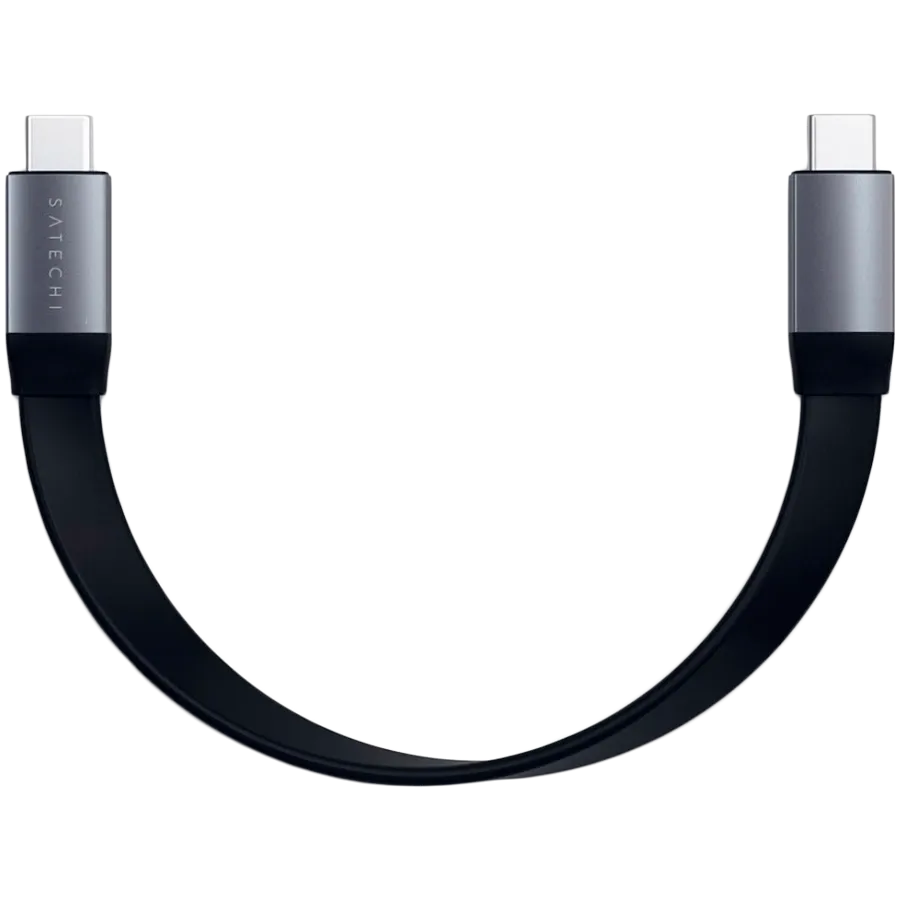 photo - SATECHI USB-C Cable, Black, 0.228m