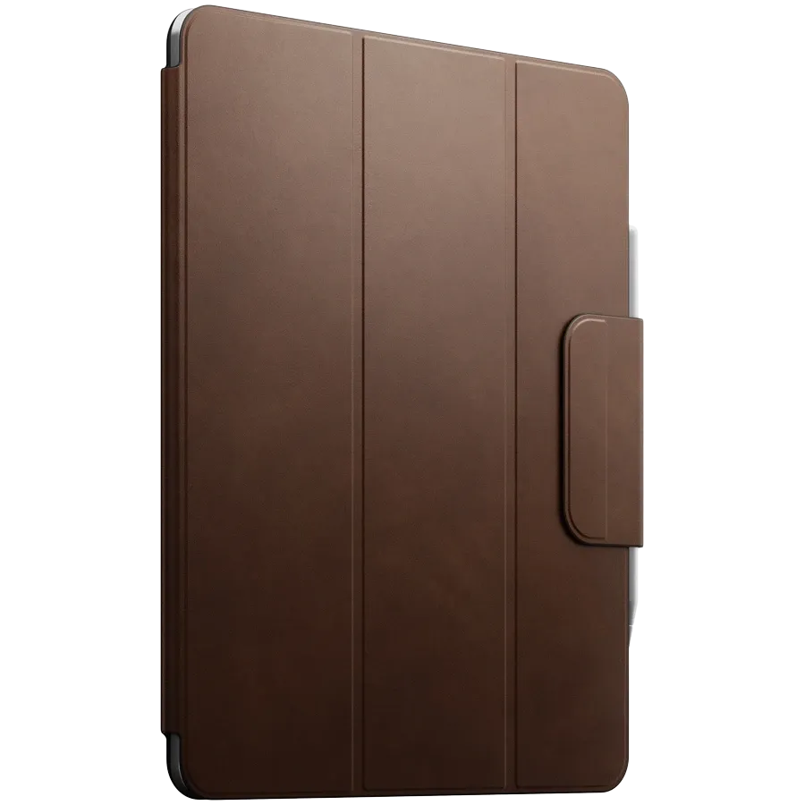 photo 3 - Чехол NOMAD Smart Folio из кожи для iPad Pro 12.9 (Gen.3/4/5/6), Коричневый