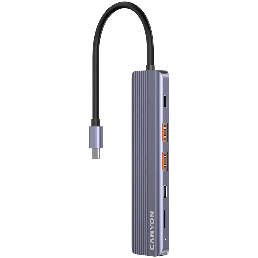 photo 1 - CANYON 6in1 USB C hub, Gray