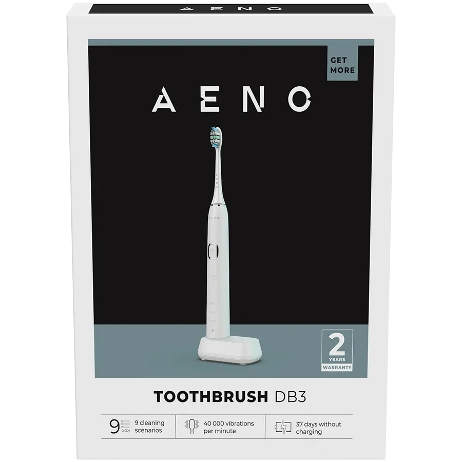 photo 6 - AENO DB3 Зубна щітка, Sonic, Білий