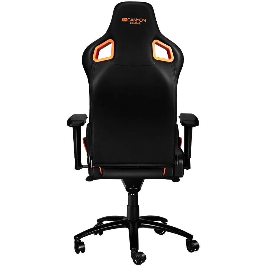 photo 5 - Игровое кресло CANYON Corax GС-5, Чёрный/Оранжевый