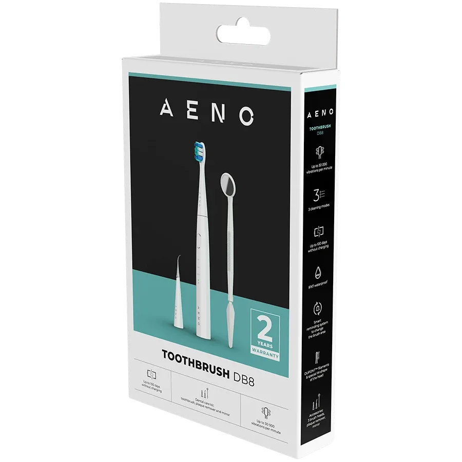 photo 3 - Зубна щітка AENO DB8, Sonic, Білий