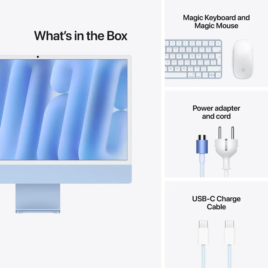iMac 24" M6, 10C CPU 10C GPU, 16ГБ 256ГБ SSD, Синий – photo 8