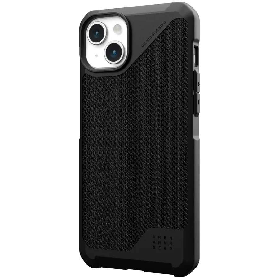 photo 2 - Husă UAG Metropolis LT cu MagSafe pentru iPhone 15 Plus, Kevlar Black