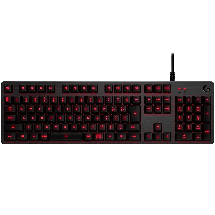 photo 1 - Клавіатура дротова LOGITECH G413 SE Mechanical Tactile Switch USB US Black (L920-010437)
