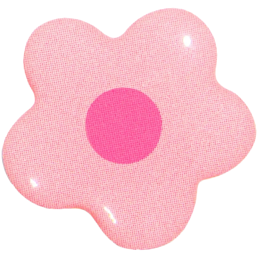 photo - VLP Sticker 3D VLP, Flower Pink Pink