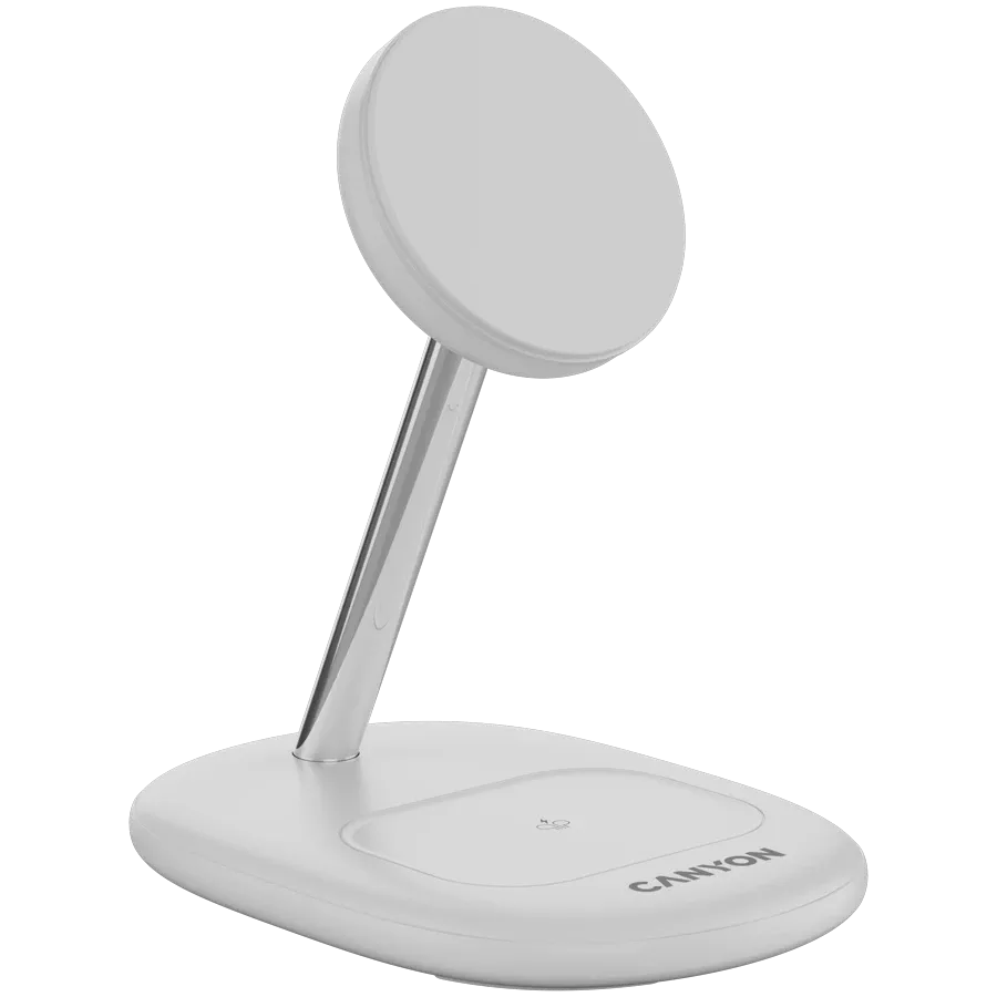 photo 3 - CANYON WCS-205 Сымсыз зарядтағыш (1м), 15, Ақ