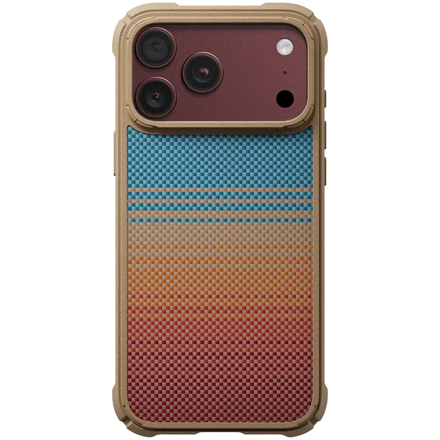 Husă PITAKA Sunset Cairn cu MagSafe pentru iPhone 18 Pro Max, California Dream – photo 1