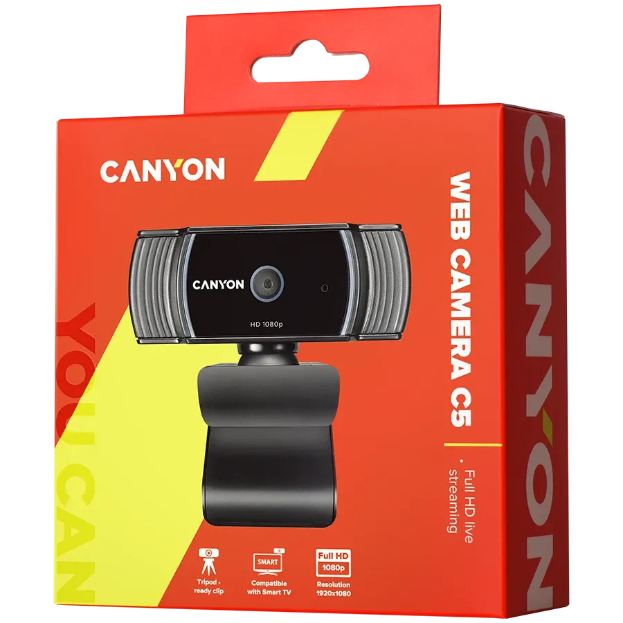 photo 3 - Веб-камера CANYON Full HD (CNS-CWC5)