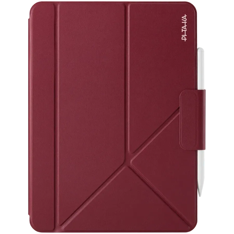 Husă PITAKA Smart Folio 3 pentru iPad Air 11 (M2/M3/M4), Red – photo 1