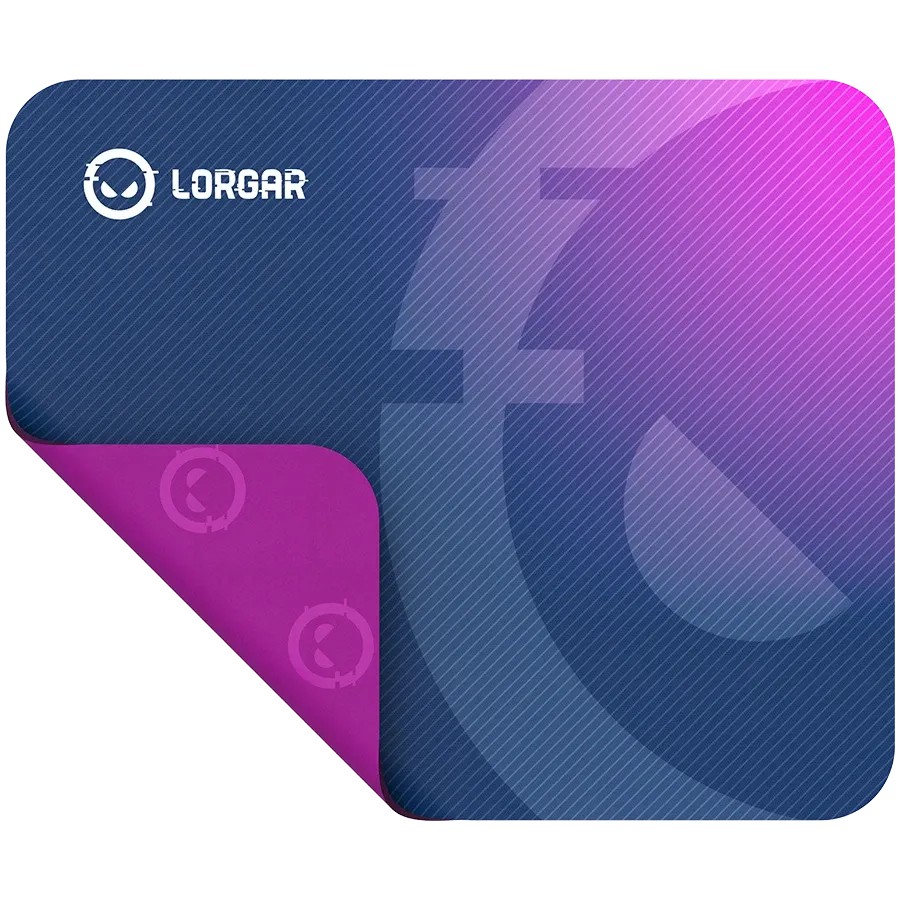 photo 3 - LORGAR Multispandex mousepad with purple rubber