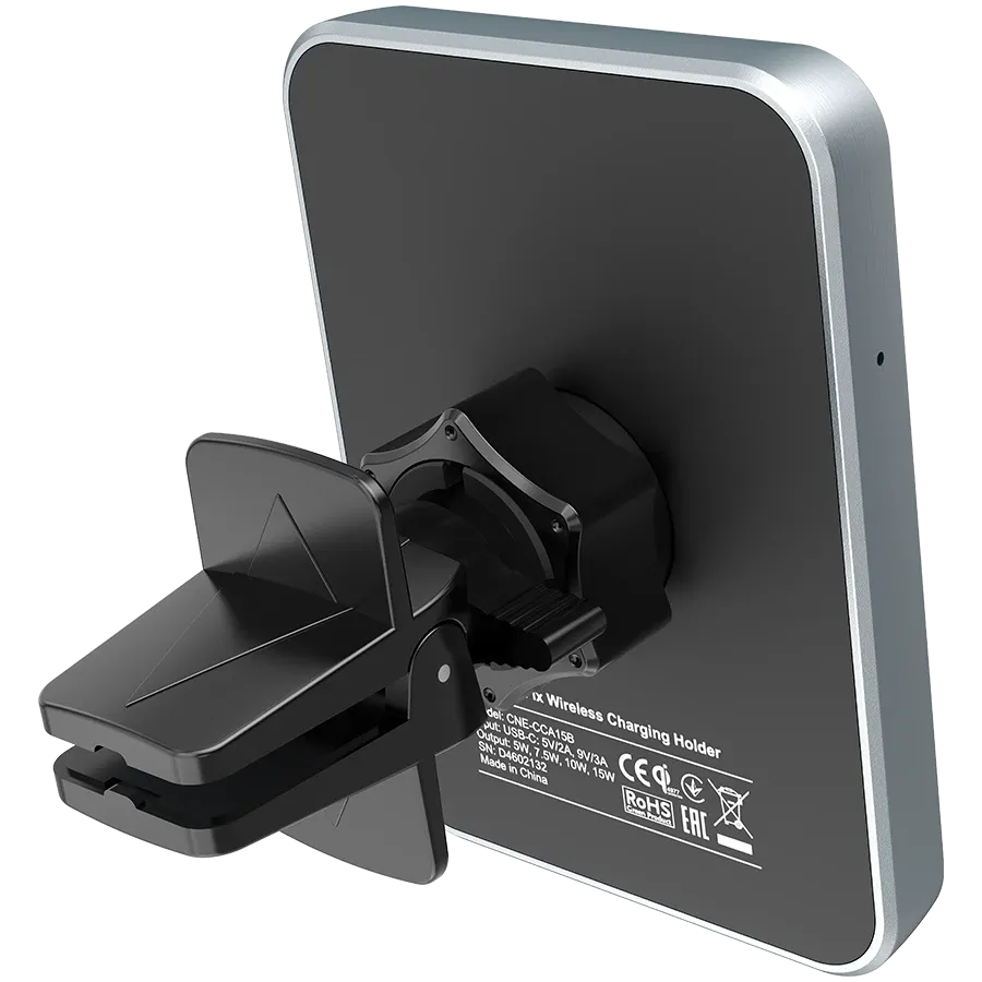 photo 3 - Беспроводной автомобильный держатель и адаптер CANYON MegaFix, Черный