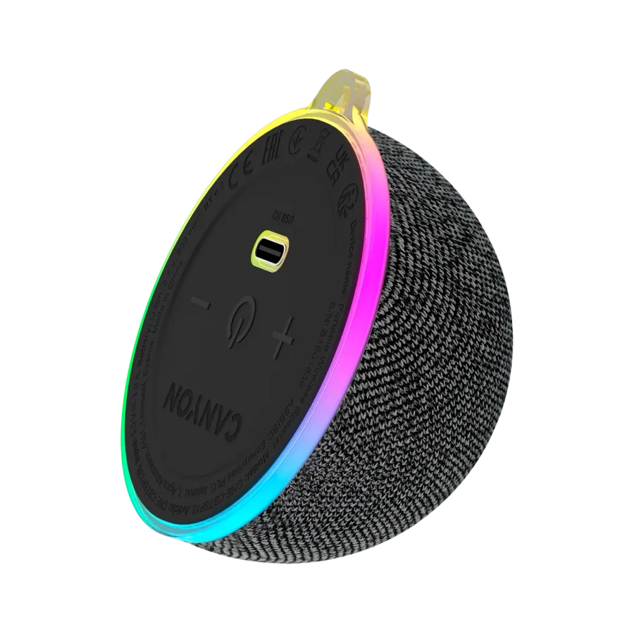 photo 2 - CANYON Portable Speaker, Black