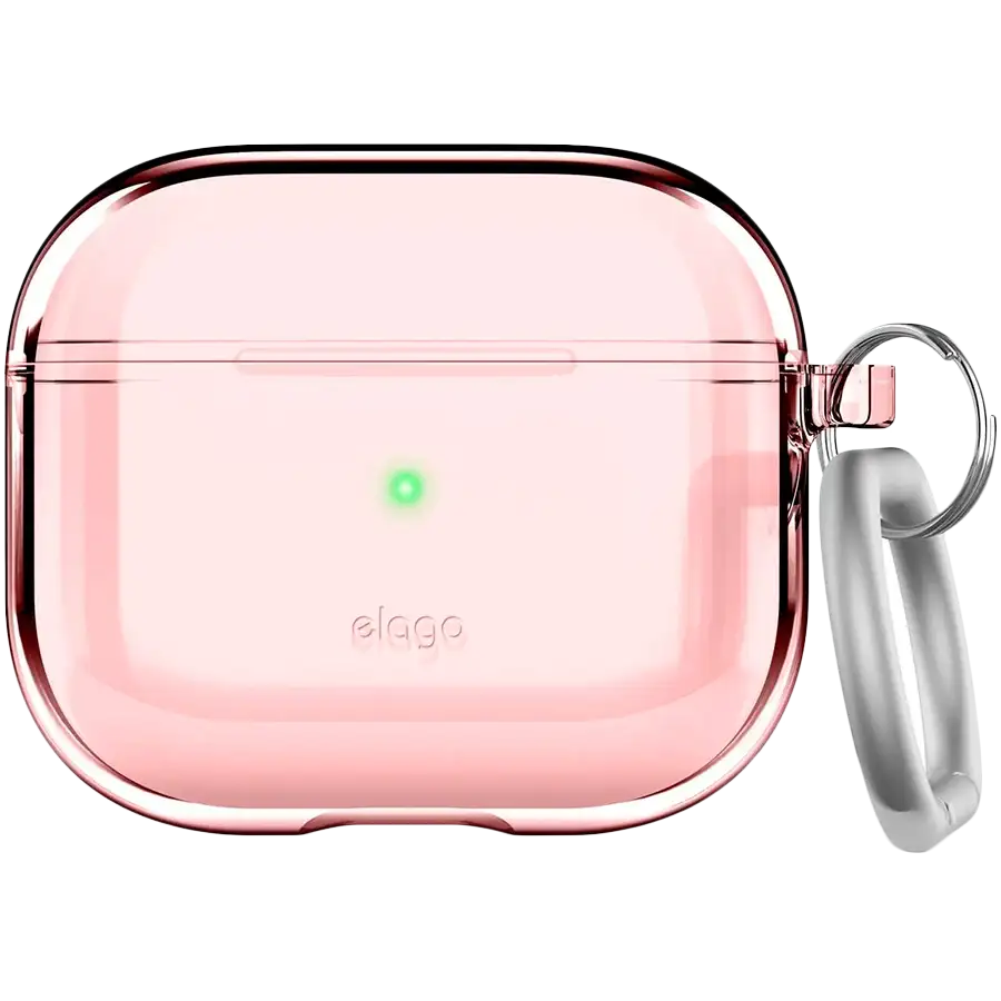Чохол ELAGO Clear Lovely Pink для AirPods (Gen3) – photo