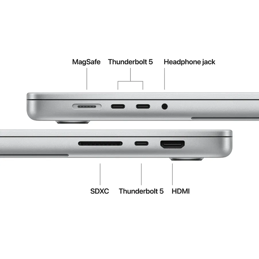MacBook Pro 16.2"  M5 Max (18C CPU/40C GPU), 128 GB, 2 TB, Silver – photo 7