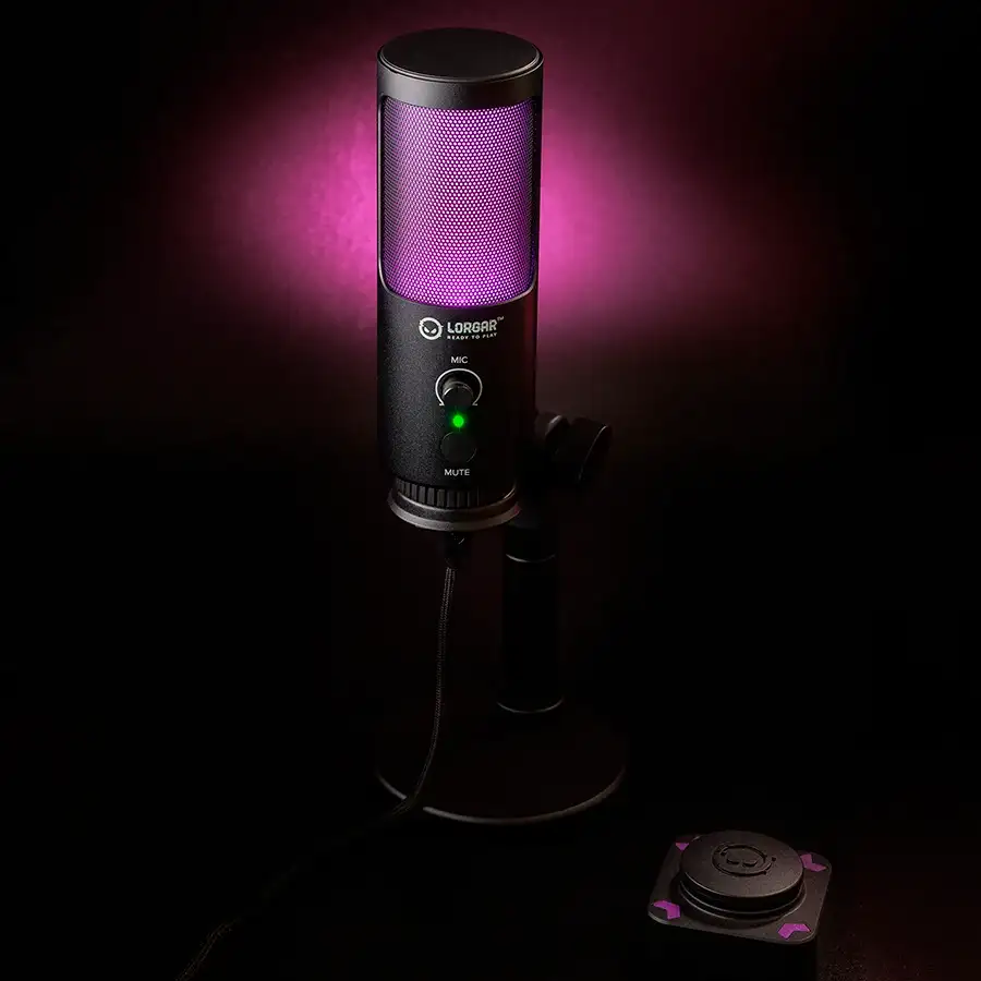 Gaming Microphone LORGAR (, 20кілогерц, -43 децибел) Чорний – photo 7