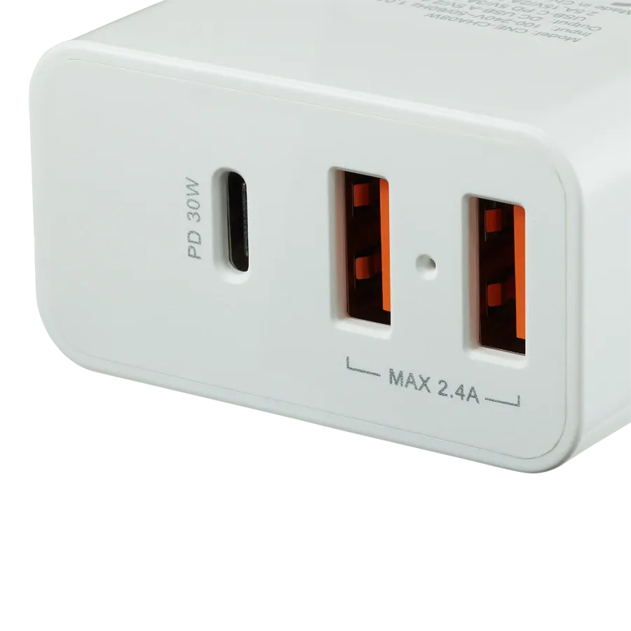 photo 2 - CANYON Адаптер питания H-08 3*USB/USB-C, 42 Вт