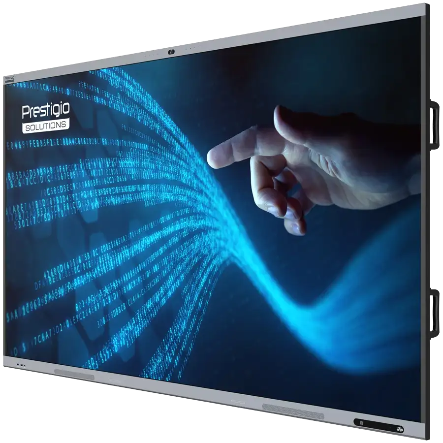 Интерактивный сенсорный дисплей PRESTIGIO SOLUTIONS MultiBoard 75" Light + Gen 2, Чёрный – photo 2