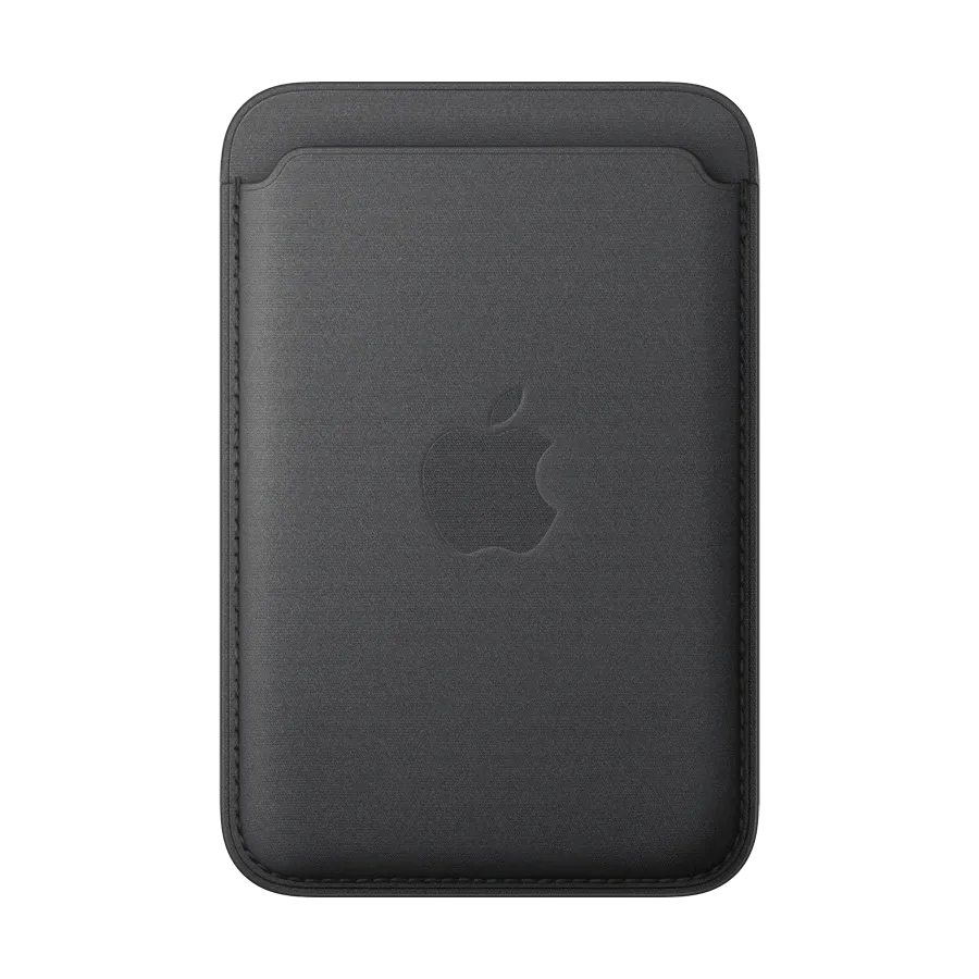 Apple Wallet FineWoven Wallet with MagSafe հետ MagSafe Սև for iPhone – photo 2