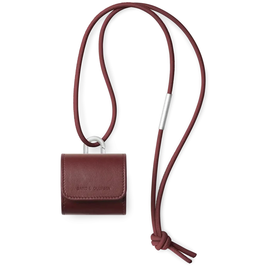 photo - Leather Case for Beo Grace, Cranberry Red