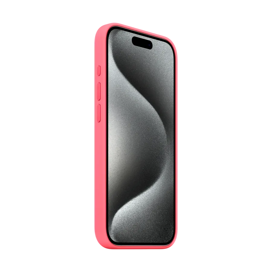 photo 2 - Silicone case Apple with MagSafe for iPhone 15 Pro, Pink
