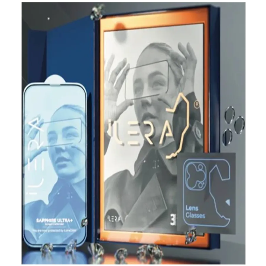 photo - Защитное стекло ILera для iPhone 16 Pro Max