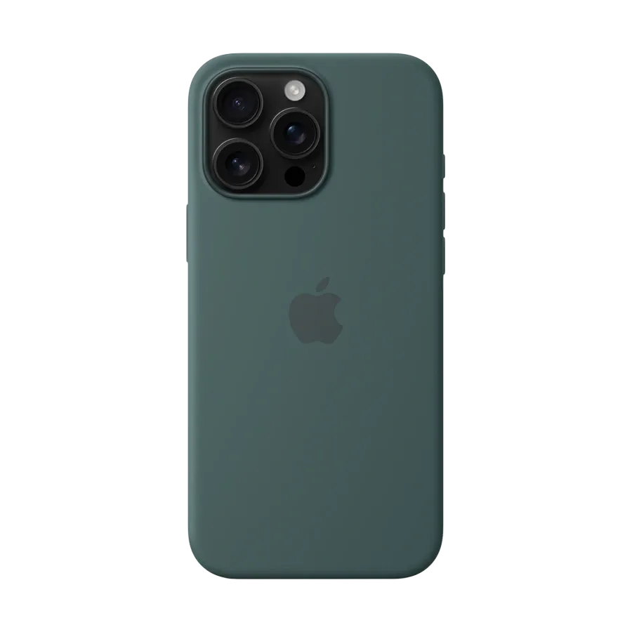 photo - Apple силиконовый чехол с MagSafe Озеро Зеленый для iPhone 16 Pro Max