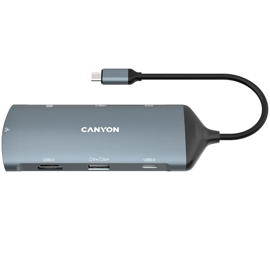 photo 1 - Мультипортовий хаб 8в1 14K UHD DS-15 (CNS-TDS15)