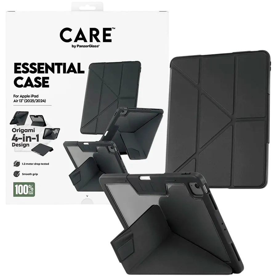 photo 1 - PANZERGLASS Smart Cover Essential  Black for iPad Pro 13 (M4)/Air 13 (M3)/Pro 13 (M5)/Air 13 (M4)