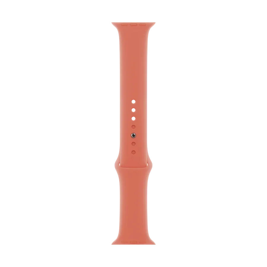 photo 2 - Apple 42mm Sport Band - S/M & M/L Band Extension Sport Band Tangerine за Apple Watch 38 mmApple Watch 40 mmApple Watch 42 mmApple Watch 41 mm 38/42 mm