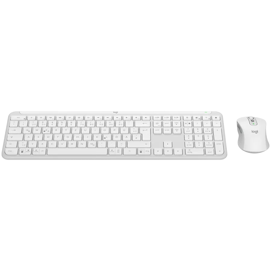 photo 4 - Комлект клавиатура и мышь LOGITECH Signature Slim MK950, Off-White (L920-012491)