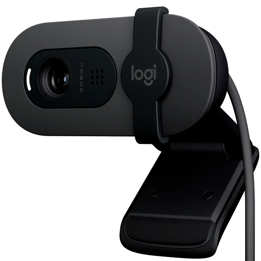 photo 2 - Веб-камера LOGITECH Brio 100 Full HD Webcam - GRAPHITE - USB - EMEA28-935 (L960-001585)