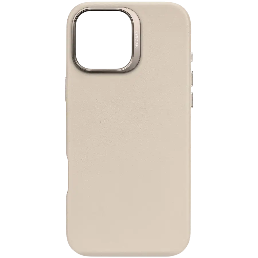 Чехол DECODED из кожи с MagSafe для iPhone 16 Pro Max, Глиняный – photo 2