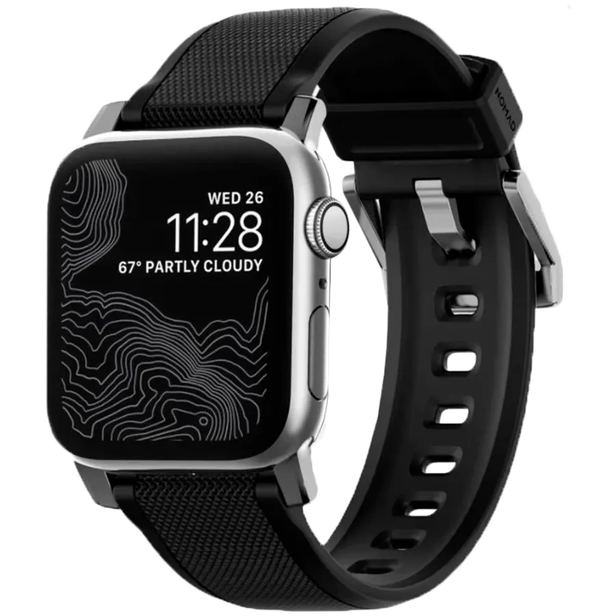 photo 3 - NOMAD Sport Strap V2 for Apple Watch 44/42mm Ремешок  for Apple Watch 42/44/45 mm, Чёрный