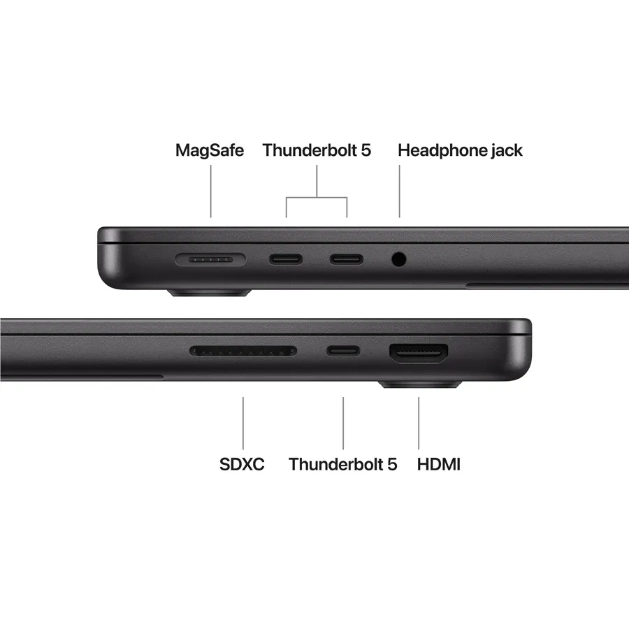 MacBook Pro 14.2"  M5 Pro (18C CPU/20C GPU), 48 GB, 1 TB, Space Black – photo 7