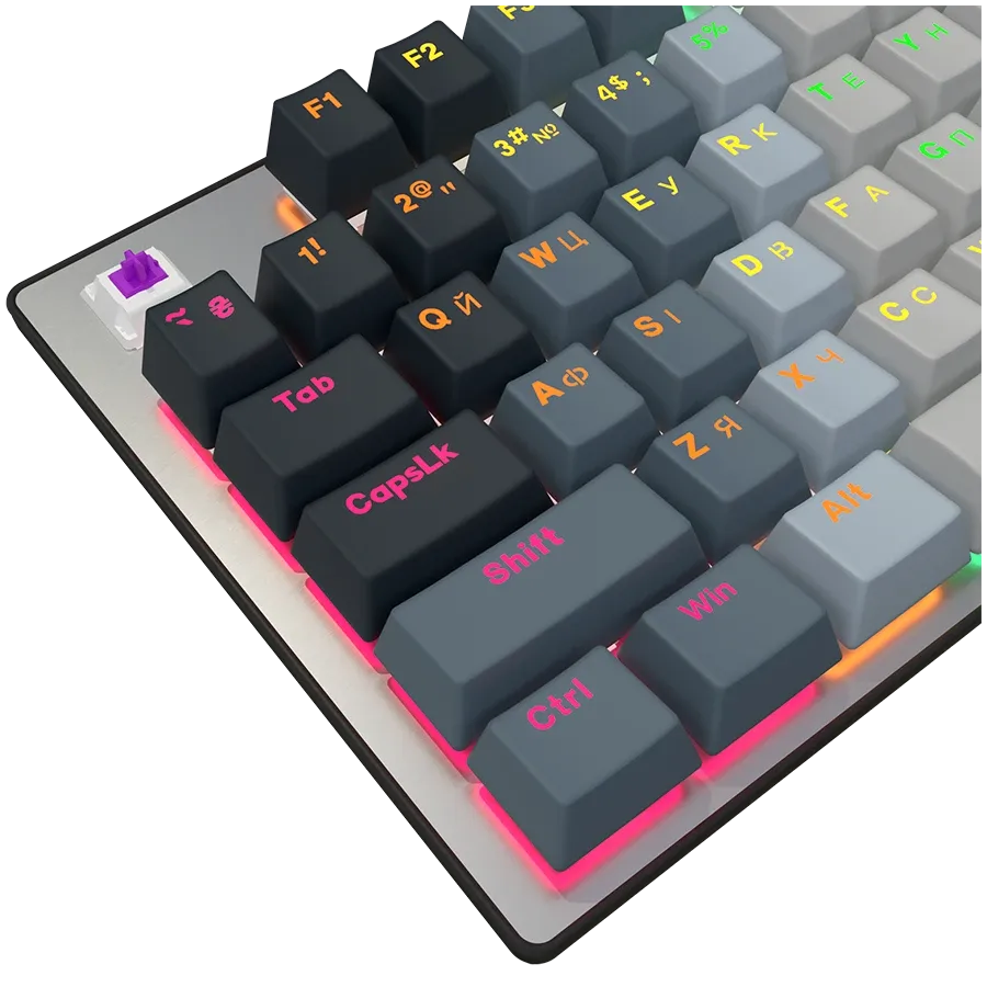 photo 3 - Клавиатура LORGAR Azar 514 RGB, Black (LRG-GK514B-UA)