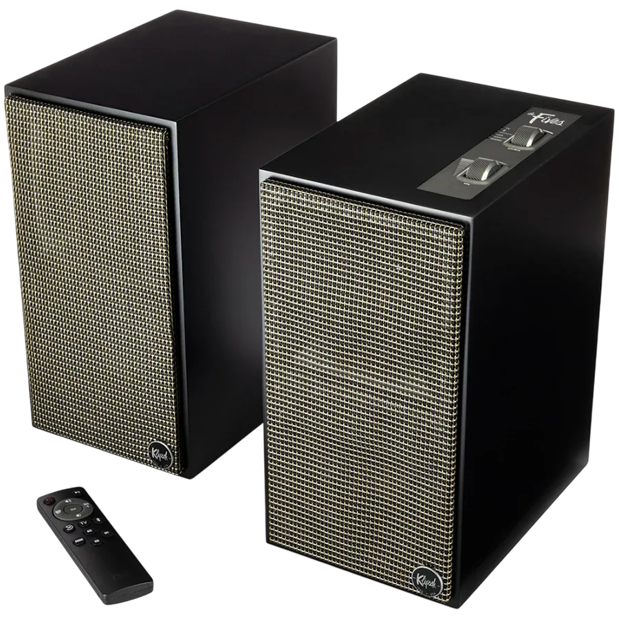 photo 1 - Klipsch The Fives сөрелік белсенді акустика, күңгірт қара, жұп