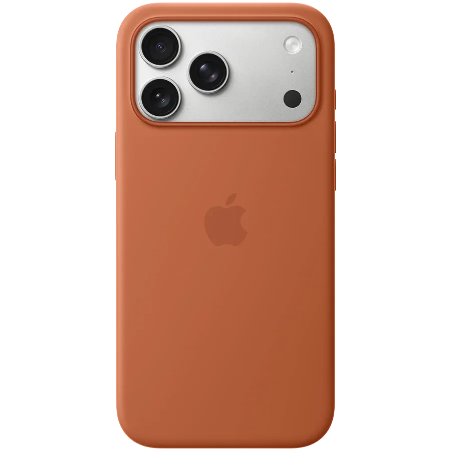 photo - Silikon qoruyucu örtük Apple MagSafe ilə iPhone 17 Pro Max üçün, Terra Cotta