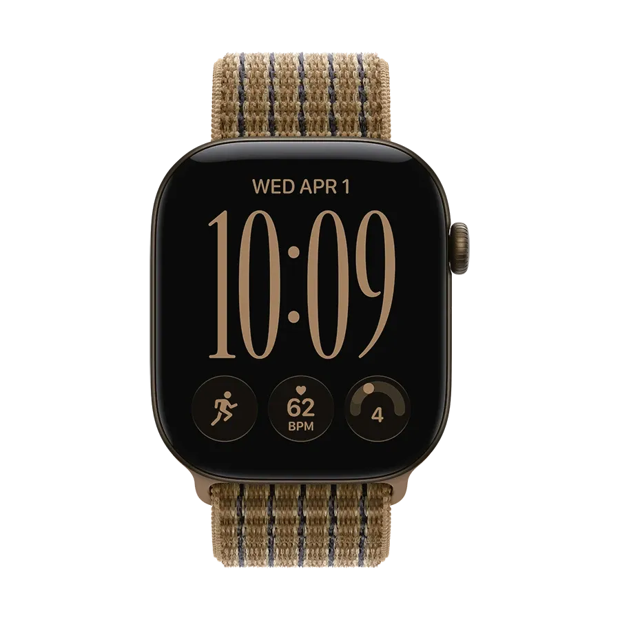 Apple 46mm Sport Loop Ремінець  for Apple Watch 44/45/46/49 mm, Size Універсальний розмір, Light Umber Plaid – photo 3