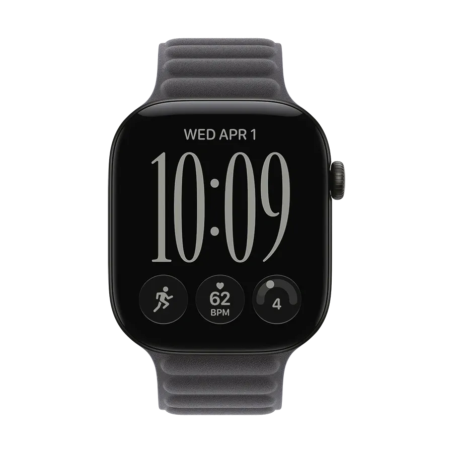 Apple 46mm Magnetic Link Ремінець  for Apple Watch 44/45/46/49 mm, Size S/M, Темна ніч – photo 3