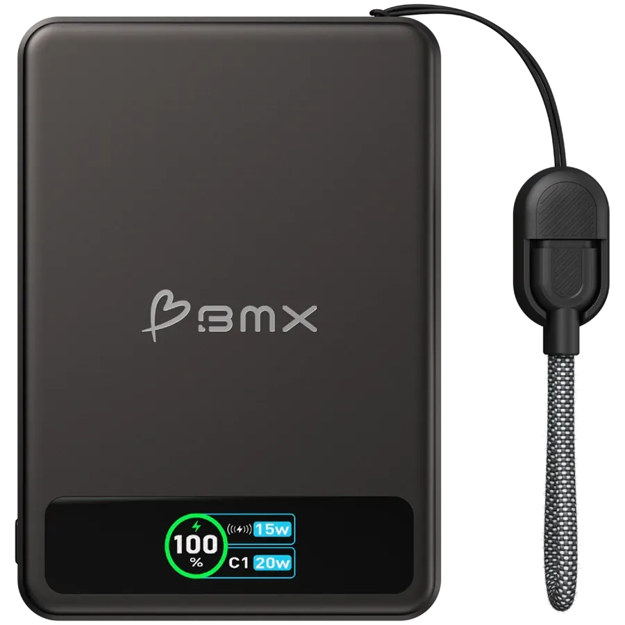 photo 1 - BMX SolidSafe 5K Power Bank, Black